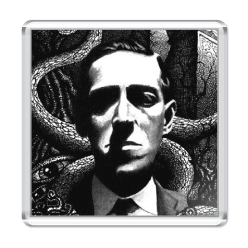 Магнит с принтом Говард Филлипс Лавкрафт