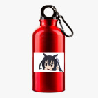 Металлическая бутылка 400 мл UV-DTF