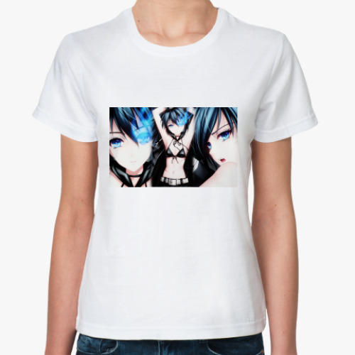 Классическая футболка Black Rock Shooter