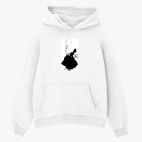 Толстовка худи оверсайз