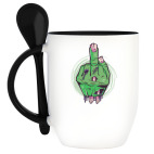 Кружка с ложкой