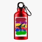 Металлическая бутылка 400 мл UV-DTF