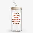 Банка с бамбуковой крышкой