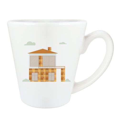 Чашка Латте The house is two-storey