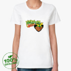 Женская футболка органик