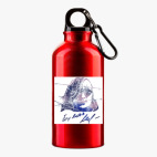 Металлическая бутылка 400 мл UV-DTF