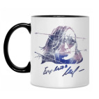 Кружка двухцветная