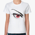 Женская футболка, белая