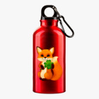 Металлическая бутылка 400 мл UV-DTF