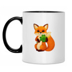 Кружка двухцветная