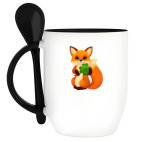 Кружка с ложкой