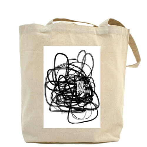 Сумка шоппер WhoTheF*ckMadeThis Bag