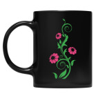 Кружка цветная UV-DTF