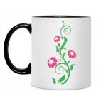 Кружка двухцветная