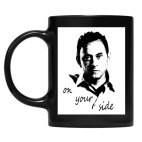 Кружка цветная UV-DTF