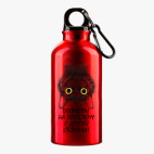 Металлическая бутылка 400 мл UV-DTF