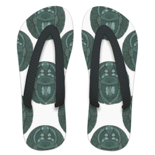 Шлепанцы (сланцы) Скарабеи