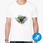 Мужская спортивная футболка