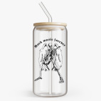 Банка с бамбуковой крышкой