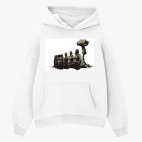 Толстовка худи оверсайз