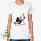 Женская футболка органик