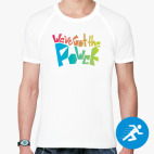 Мужская спортивная футболка