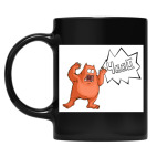 Кружка цветная UV-DTF