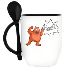 Кружка с ложкой