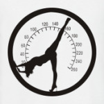 Спидометр с девушкой