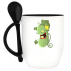 Кружка с ложкой