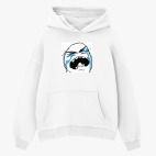 Толстовка худи оверсайз