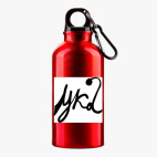 Металлическая бутылка 400 мл UV-DTF