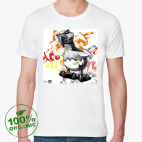 Мужская футболка органик