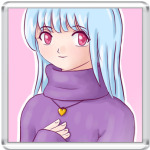  Девочка с сердечком