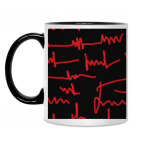 Кружка двухцветная