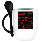 Кружка с ложкой