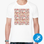 Мужская спортивная футболка