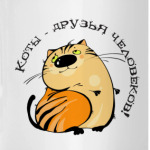 коты - друзья