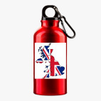 Металлическая бутылка 400 мл UV-DTF