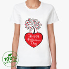 Женская футболка органик