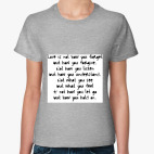 Женская футболка