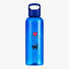 Прозрачная спортивная бутылка