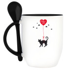 Кружка с ложкой