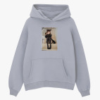 Толстовка худи оверсайз