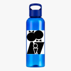 Прозрачная спортивная бутылка