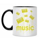 Кружка двухцветная