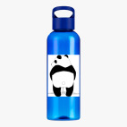 Прозрачная спортивная бутылка