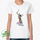 Женская футболка органик