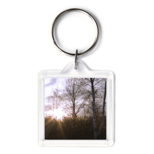 Брелок с принтом Лучи заката