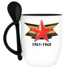 Кружка с ложкой